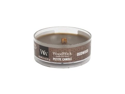 WoodWick Svíčka Petite Oudwood, 31 g