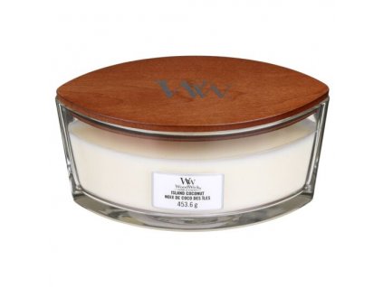 WoodWick Svíčka loď Island Coconut, 453 g