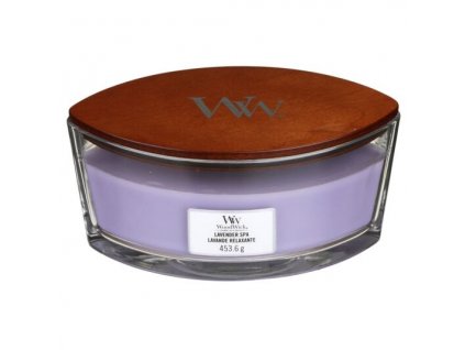 WoodWick Svíčka loď Lavender Spa, 453 g