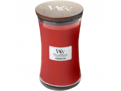 WoodWick Svíčka Cinnamon Chai váza velká, 609,5 g