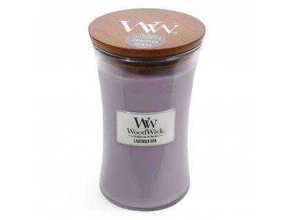 WoodWick Svíčka Lavender Spa váza velká, 609,5 g