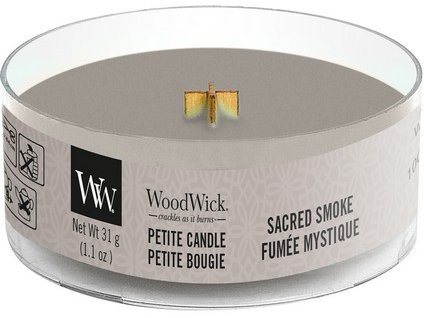 WoodWick Svíčka Petite Sacred Smoke, 31 g