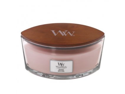 WoodWick Svíčka loď Rosewood, 453 g
