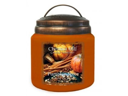 Chestnut Hill Candle svíčka Pumpkin Spice - Dýňové koření, 454 g