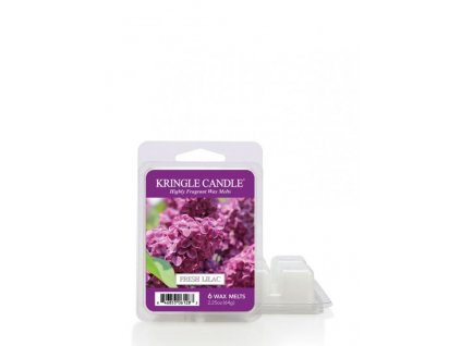 Kringle Candle Fresh Lilac Vonný Vosk, 64 g
