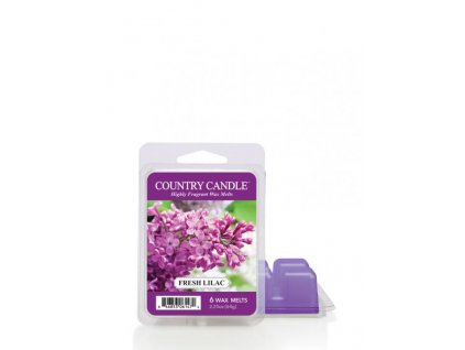 Country Candle Fresh Lilac Vonný Vosk, 64 g