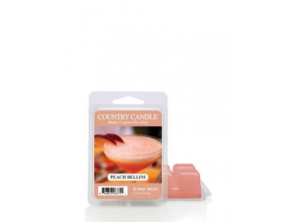 Country Candle Peach Bellini Vonný Vosk, 64 g