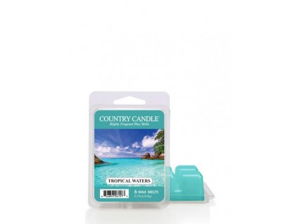 Country Candle Tropical Waters Vonný Vosk, 64 g