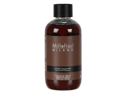 Millefiori Milano Natural náplň do aroma difuzéru Sandalo Bergamotto, 250 ml