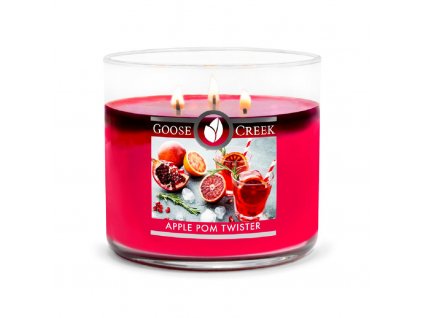 Goose Creek Candle svíčka Apple Pom Twister, 411 g