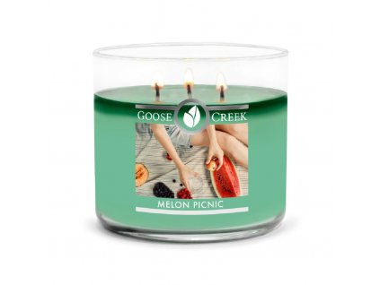 Goose Creek Candle svíčka Melon Picnic, 411 g