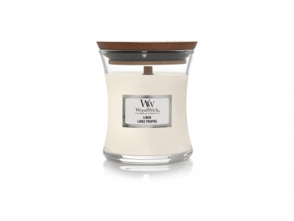 Woodwick svíčka malá Linen, 85 g