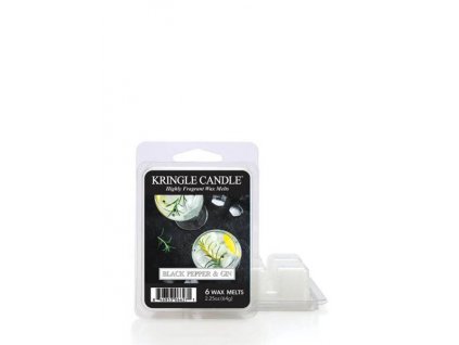 Kringle Candle Black Pepper & Gin Vonný Vosk, 64 g