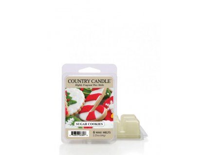 Country Candle Sugar Cookies Vonný Vosk, 64 g