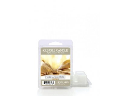 Kringle Candle Gold & Cashmere Vonný Vosk, 64 g