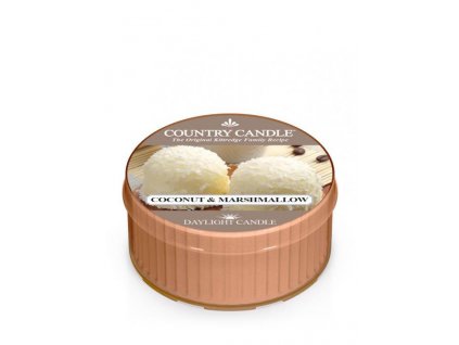 Country Candle Vonná Svíčka Coconut Marshmallow, 35 g