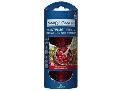 yankee candle 1629324e red raspberry scent plug refill