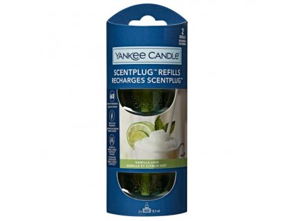 yankee candle1629325e vanilla lime scent plug refill