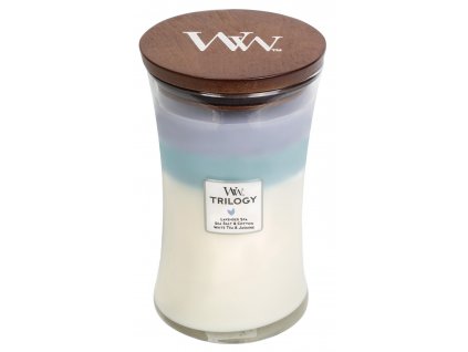 WoodWick Svíčka Trilogy Calming Retreat váza velká, 609,5 g
