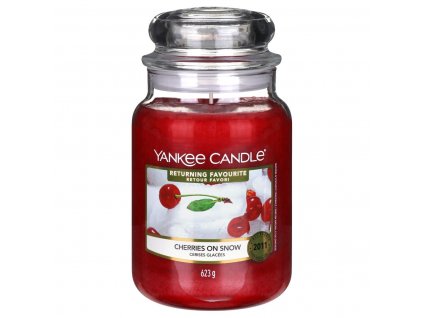 yankee candle 1631614e returning favourites cherries on snow large jar candle (4)