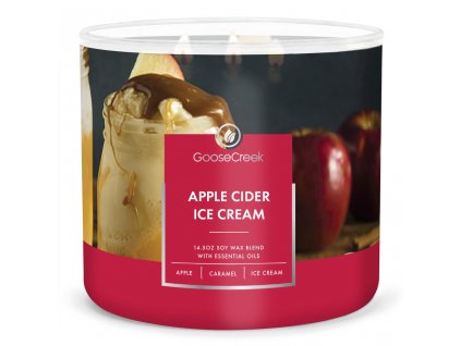 Apple Cider Ice Cream 3 Wick Large Candle 1024x1024