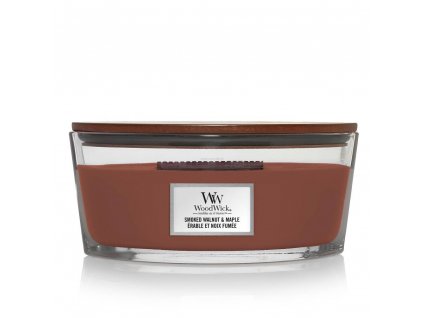 big WoodWick Smoked Walnut Ellipse