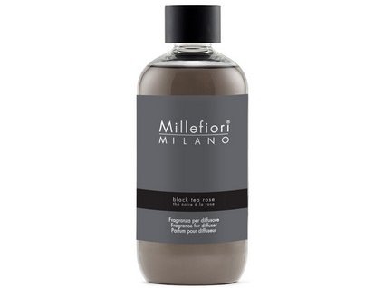 Millefiori Milano Natural náplň do aroma difuzéru Black Tea Rose, 500 ml
