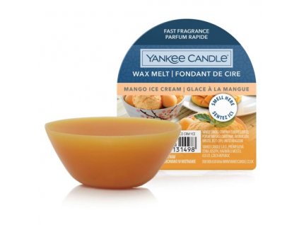 yankee candle 1632520e mango ice cream wax melt