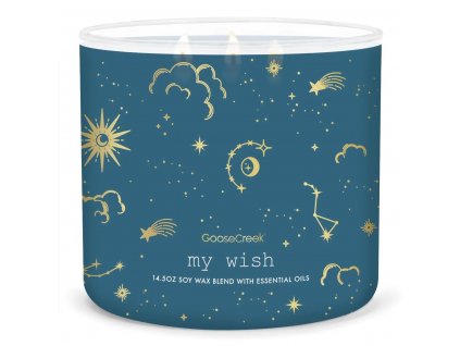 my wish 3 docht kerze 411g