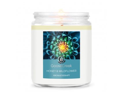 honey wildflower 1 docht kerze 198g
