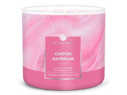 chiffon daydream 3 docht kerze 411g