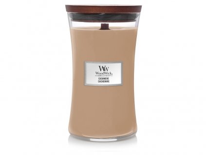 WoodWick Svíčka Cashmere váza velká, 609,5 g