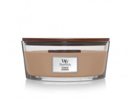 WoodWick Svíčka loď Cashmere, 453 g