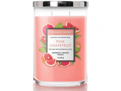 pol pl Colonial Candle Classic sojowa swieca zapachowa w szkle typu tumbler 11 oz 311 g Pink Grapefruit 10976 2