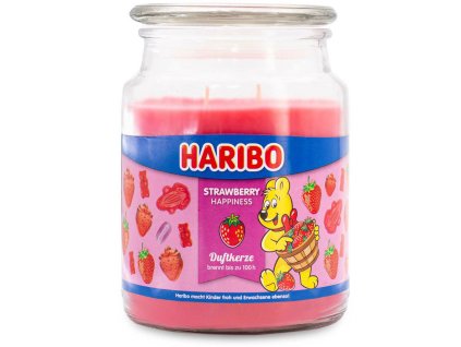 pol pl Haribo duza sojowa swieca zapachowa w szkle 18 oz 510 g Strawberry Happiness 11108 2