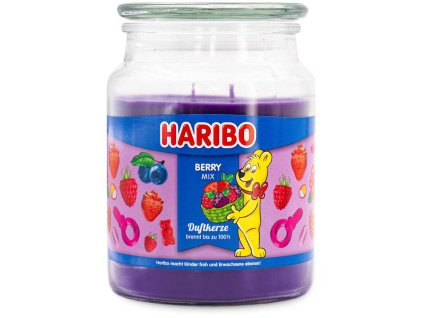 pol pl Haribo duza sojowa swieca zapachowa w szkle 18 oz 510 g Berry Mix 11106 2