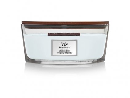 WoodWick Svíčka loď Magnolia Birch, 453 g