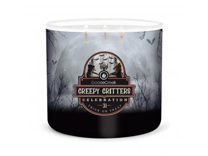 creepy critters halloween collection 3 docht kerze 411g