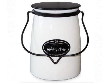 milkhouse candle company butter jar 22 oz holiday