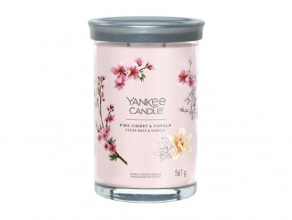 Yankee Candle Tumbler velký Pink Cherry & Vanilla, 567g