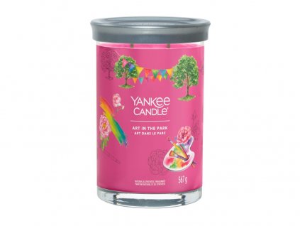 Yankee Candle svíčka Tumbler velký Art In The Park, 567g