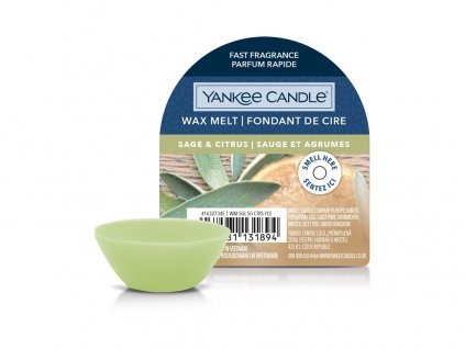 Yankee Candle - Sage & Citrus Vosk do aromalampy, 22 g