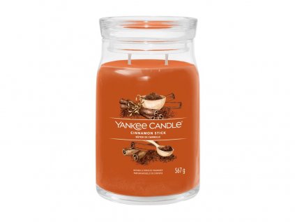 Yankee Candle Signature svíčka velká Cinnamon Stick, 567g