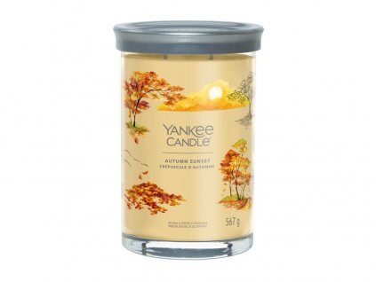 Yankee Candle svíčka Tumbler velký Autumn Sunset, 567g