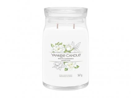 Yankee Candle Signature svíčka velká White Gardenia, 567g