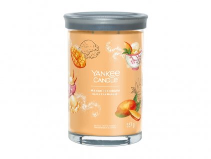 Yankee Candle svíčka Tumbler velký Mango Ice Cream, 567g
