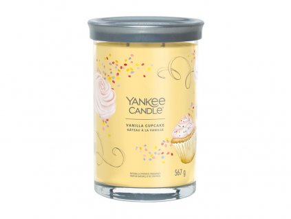 Yankee Candle svíčka Tumbler velký Vanilla Cupcake, 567g