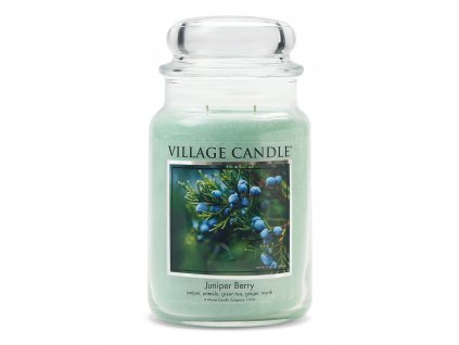 Village Candle Vonná svíčka Juniper Berry - Bobule jalovce, 602 g