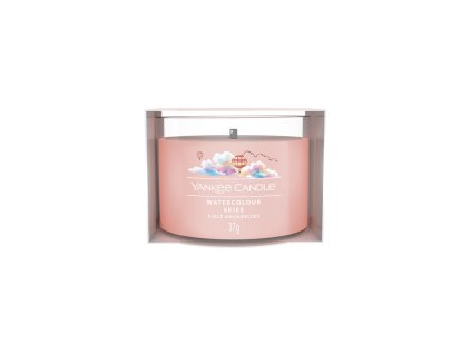 Yankee Candle Votivní svíčka ve skle Watercolour Skies, 37g