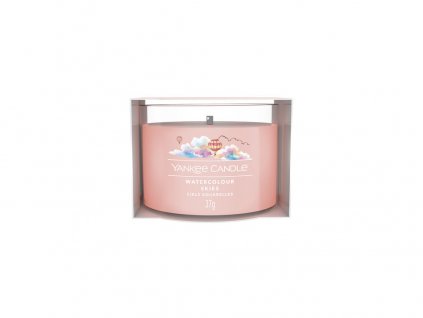 Yankee Candle Votivní svíčka ve skle Watercolour Skies, 37g